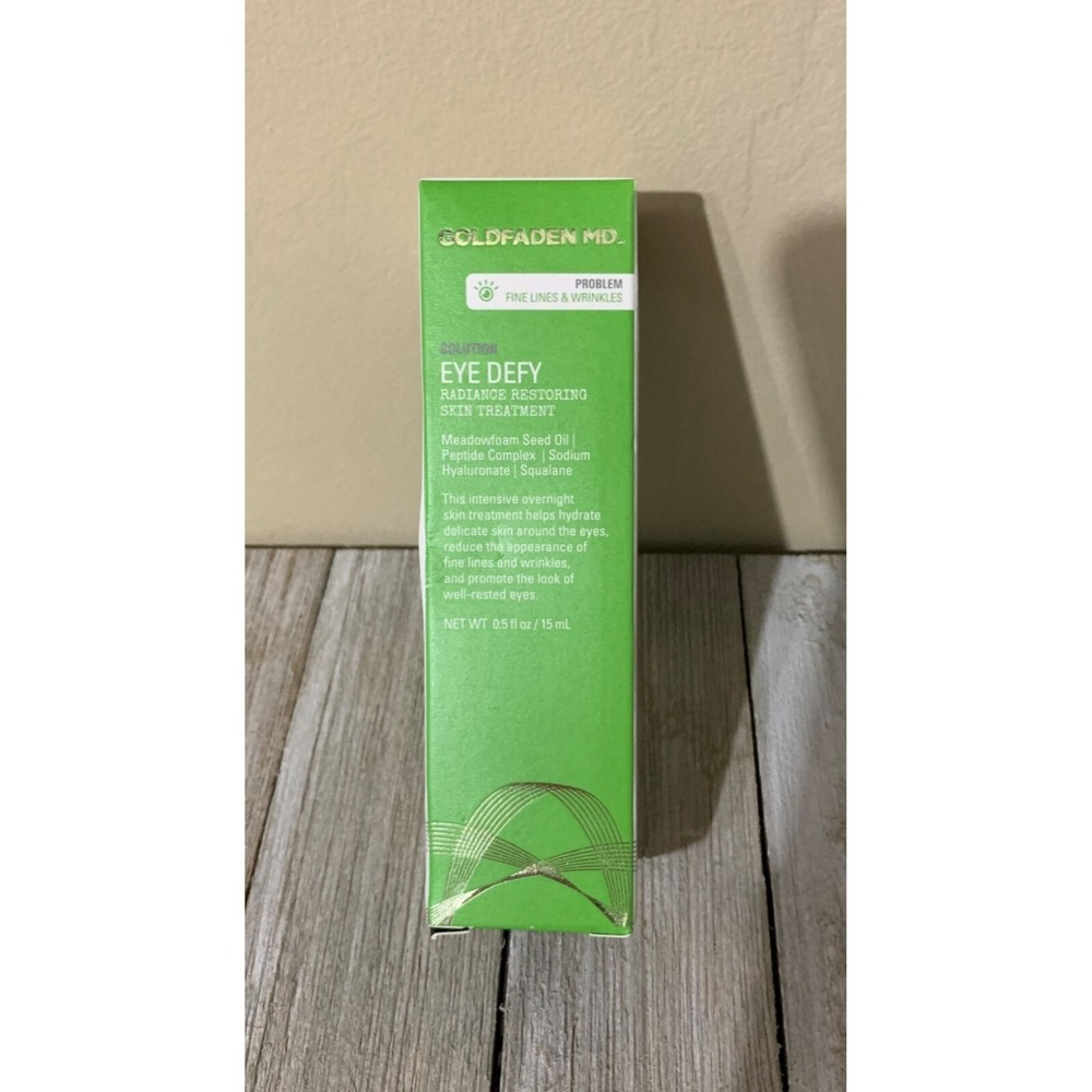 Goldfaden MD Eye Defy Radiance Restoring Skin Treatment Fine Linesβ 0.5oz
